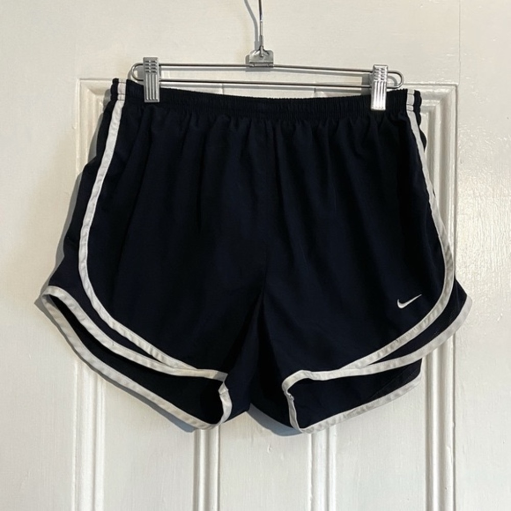 🆕 Nike Athletic Shorts - Black with White Detailing